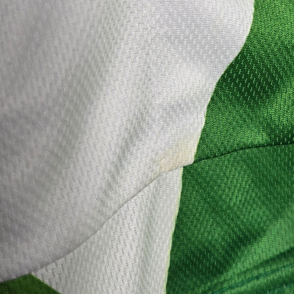 Dolmen Clothing Mens Ireland Cycling Jersey Short Sleeve Green White M - Picture 9 of 10